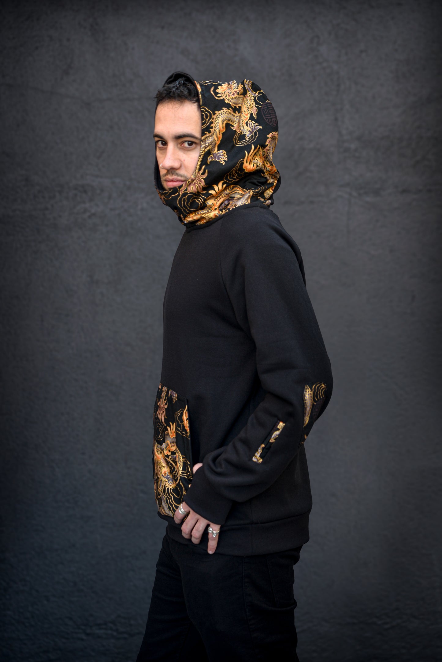 Sudadera Dragon Gold