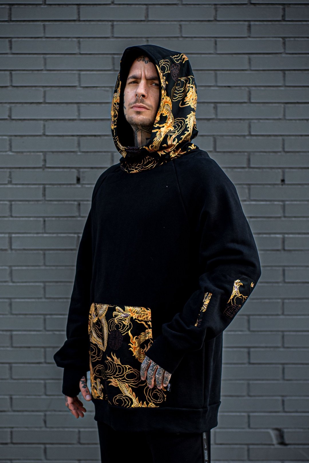 Sudadera Dragon Gold