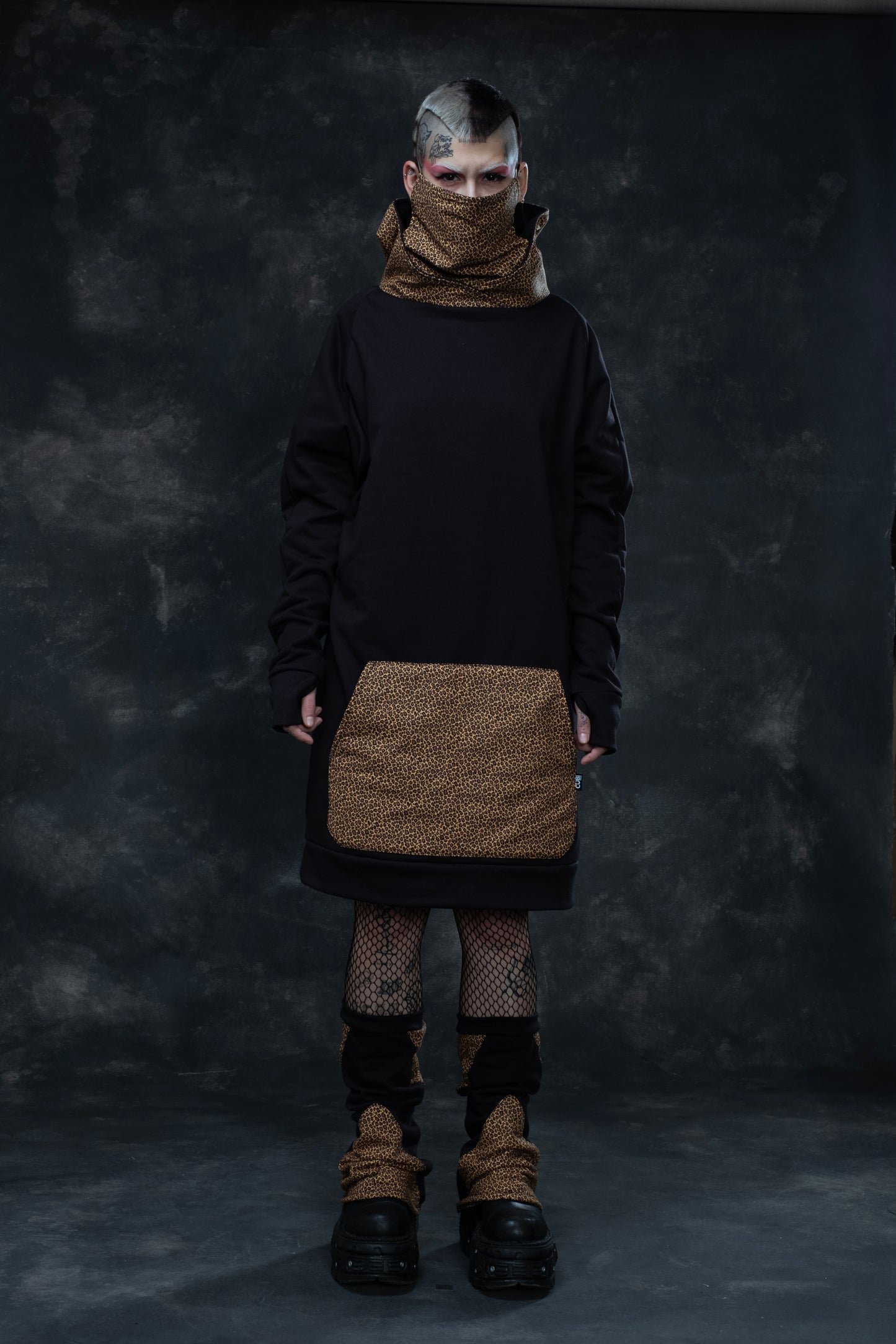 Sudadera Larga Leopard