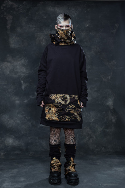 Sudadera Larga Dragon Gold