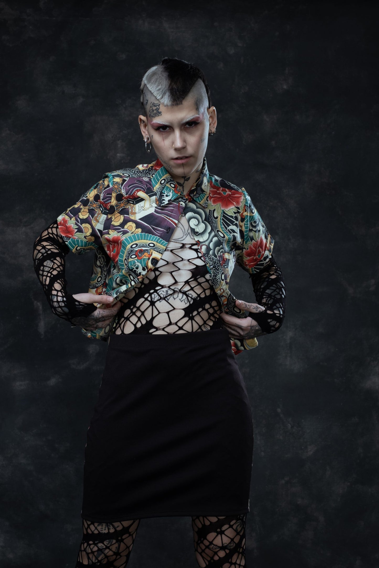 Camisa Corta Geisha