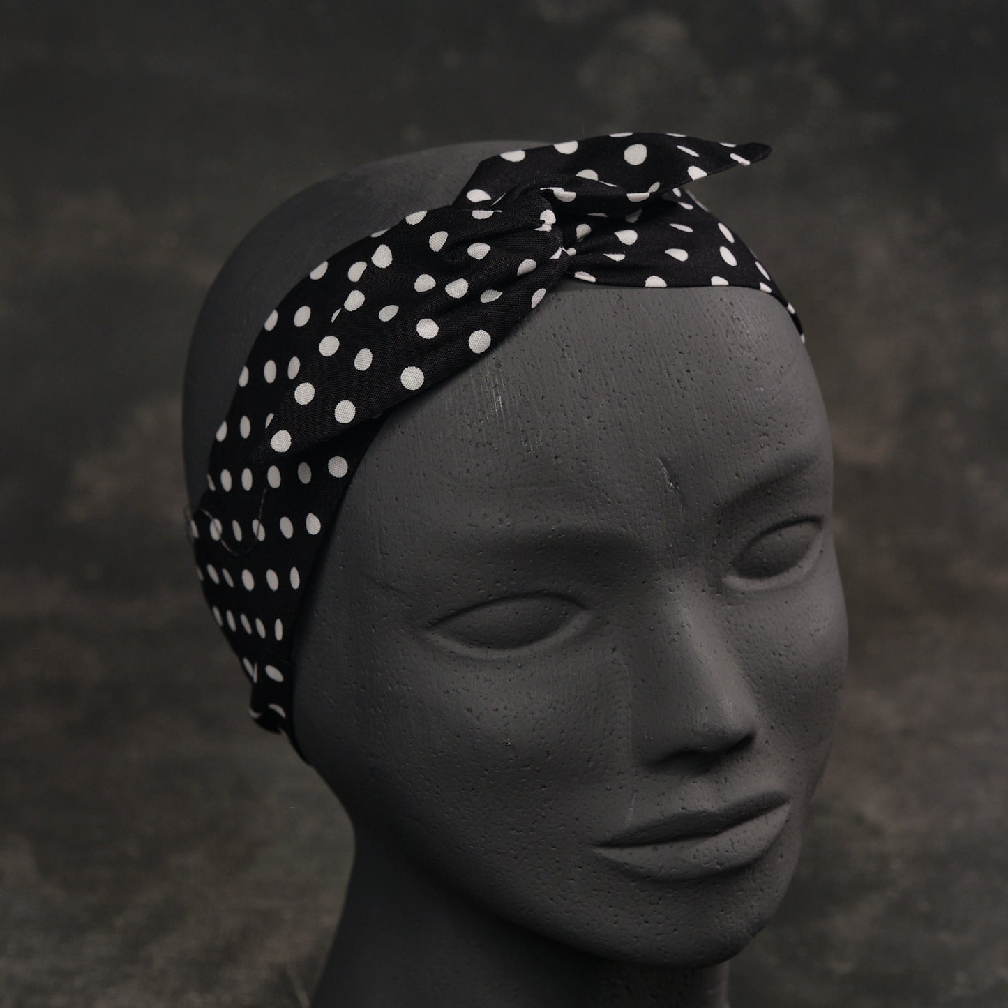 Pañuelo Lunar Negro