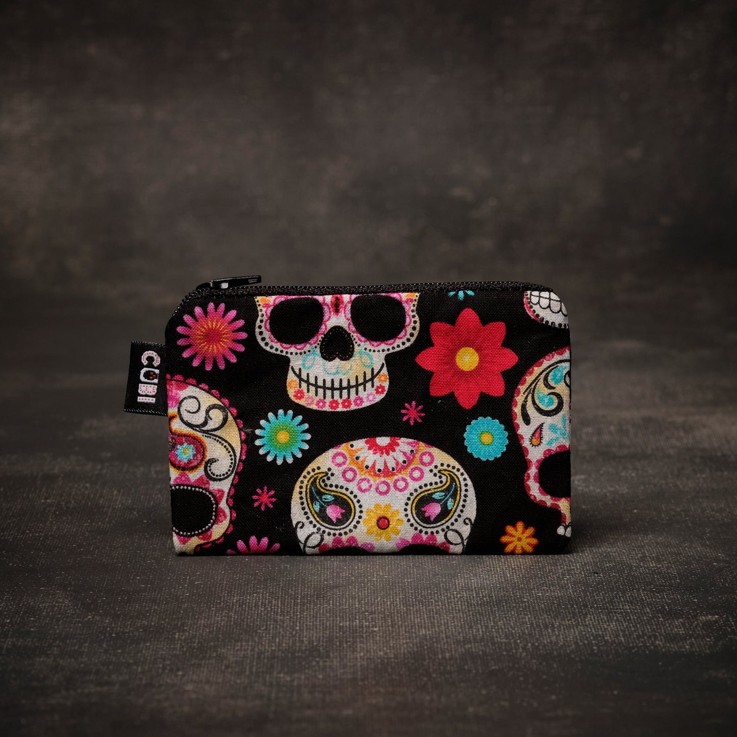 Monedero Pink Skull