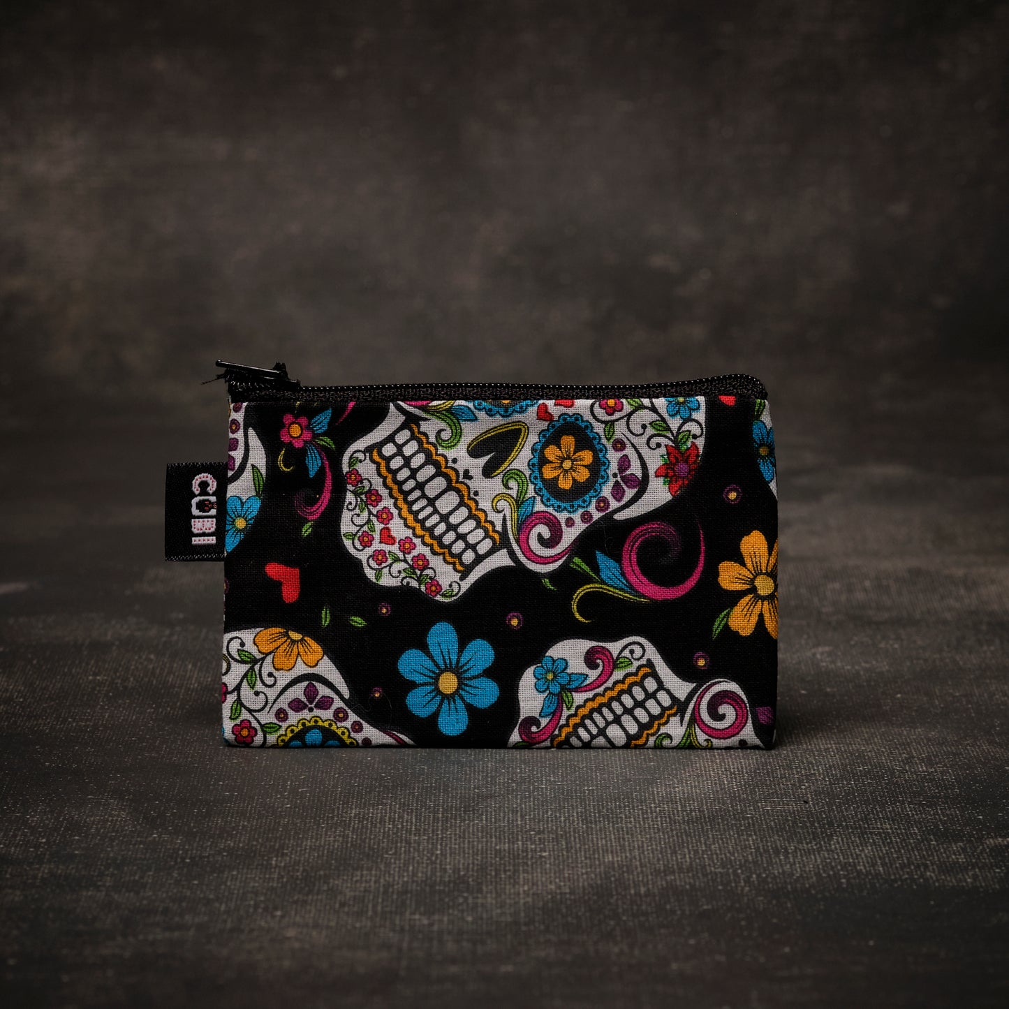 Monedero Sugar Skulls Black