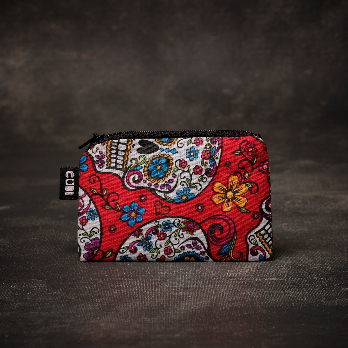 Monedero Sugar Skulls Red