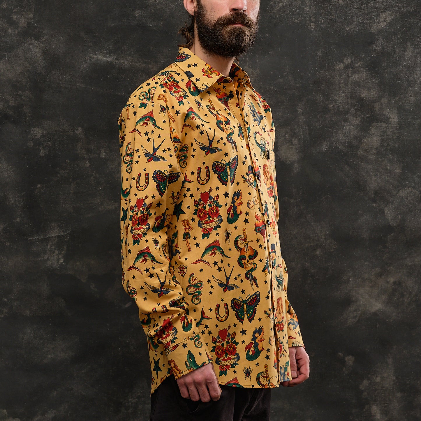 Camisa Old School Cream