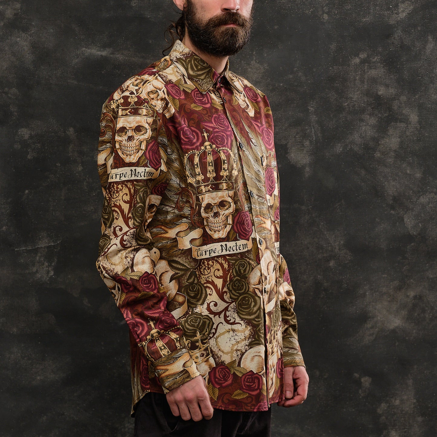 Camisa Skull Crown