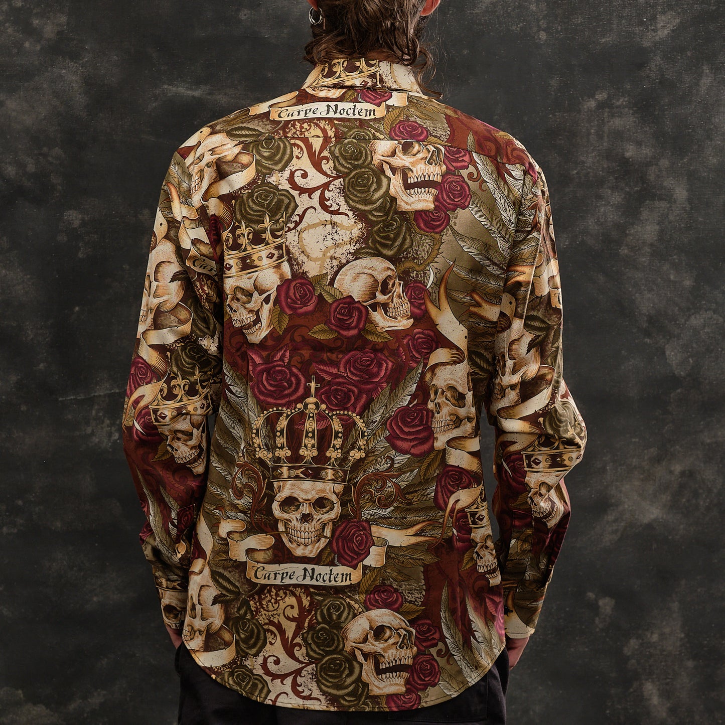 Camisa Skull Crown