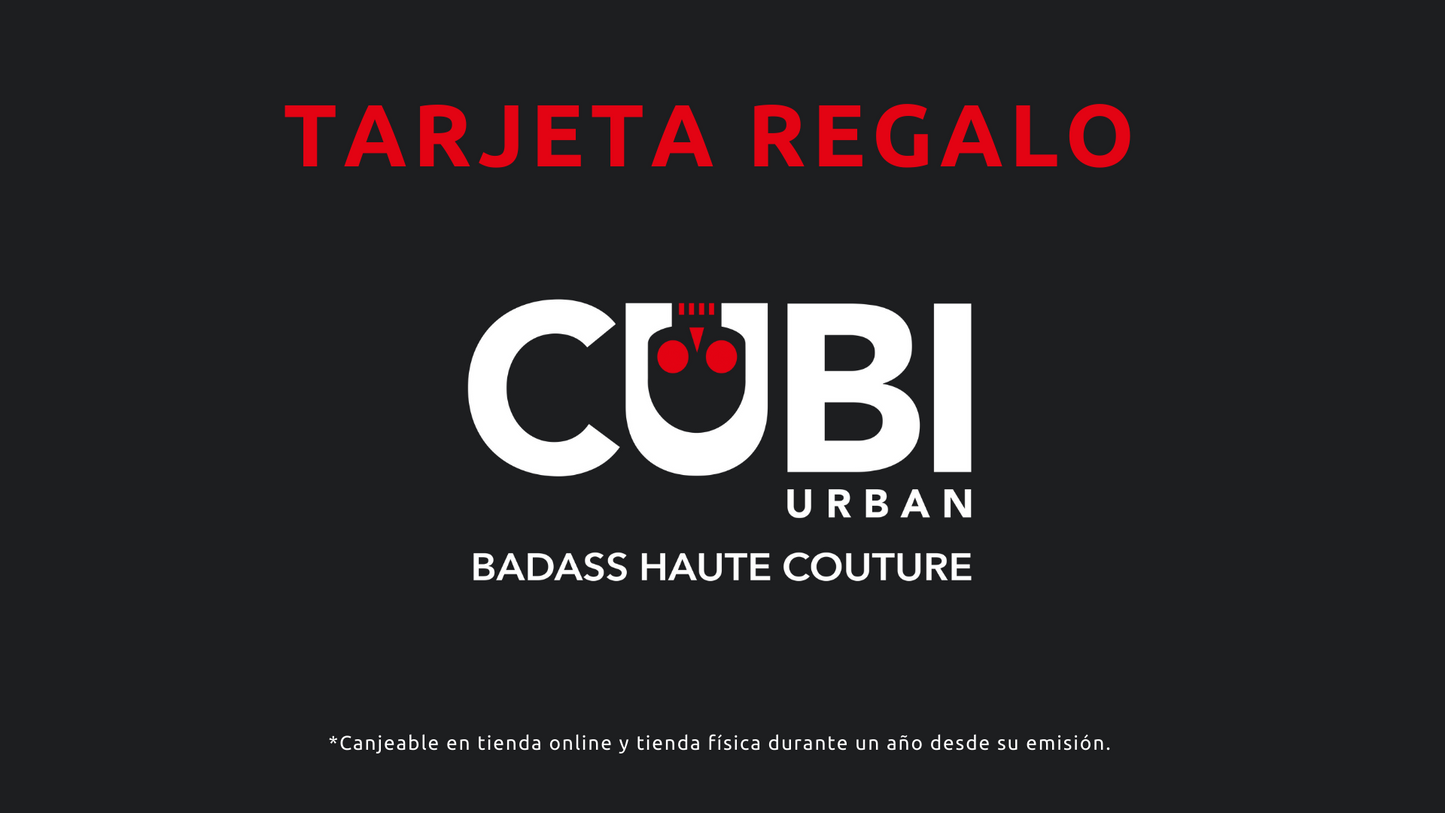 Tarjeta de regalo cubi urban