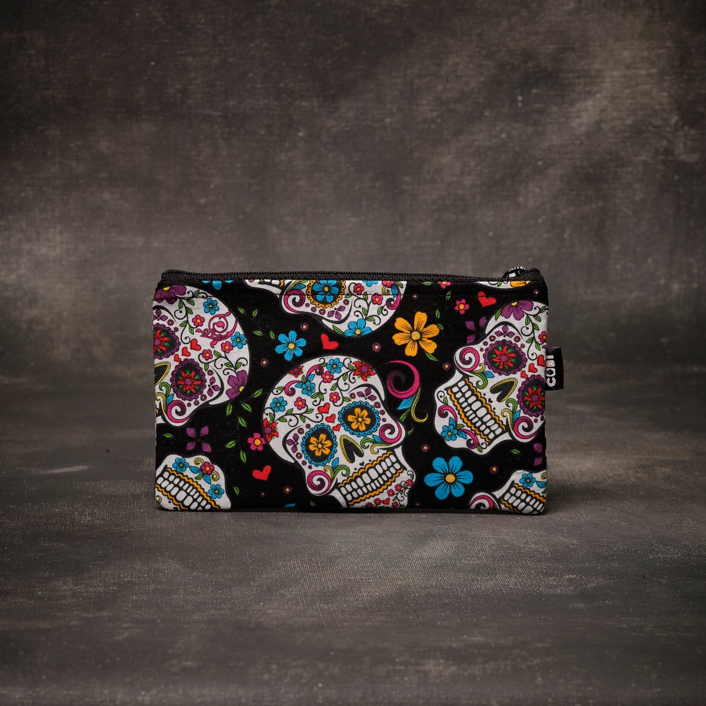 Cartera Sugar Skulls Balck