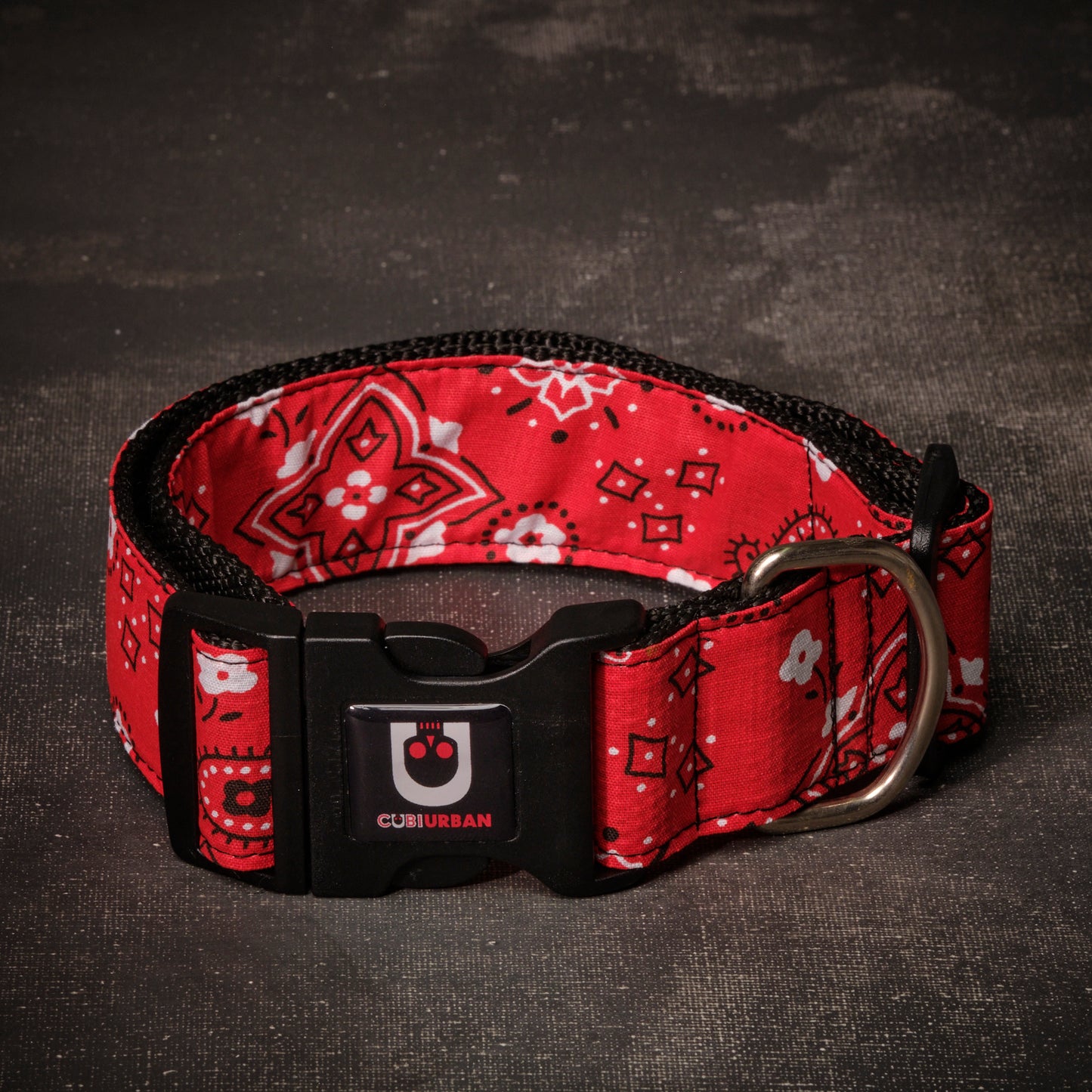 Collar Grande Bandana Roja