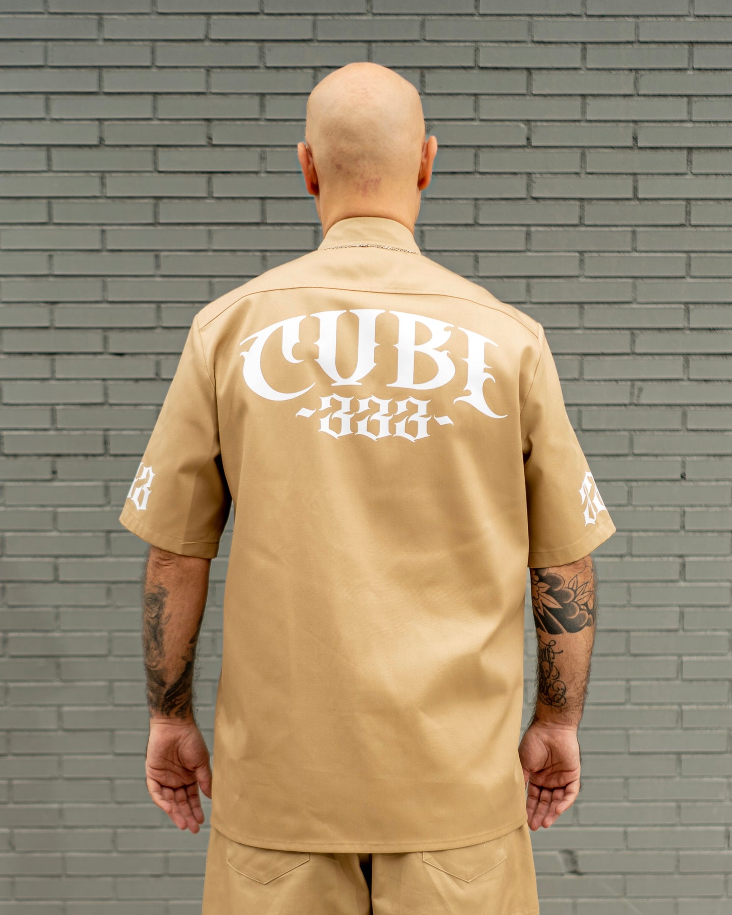 Camisa work 333 beige