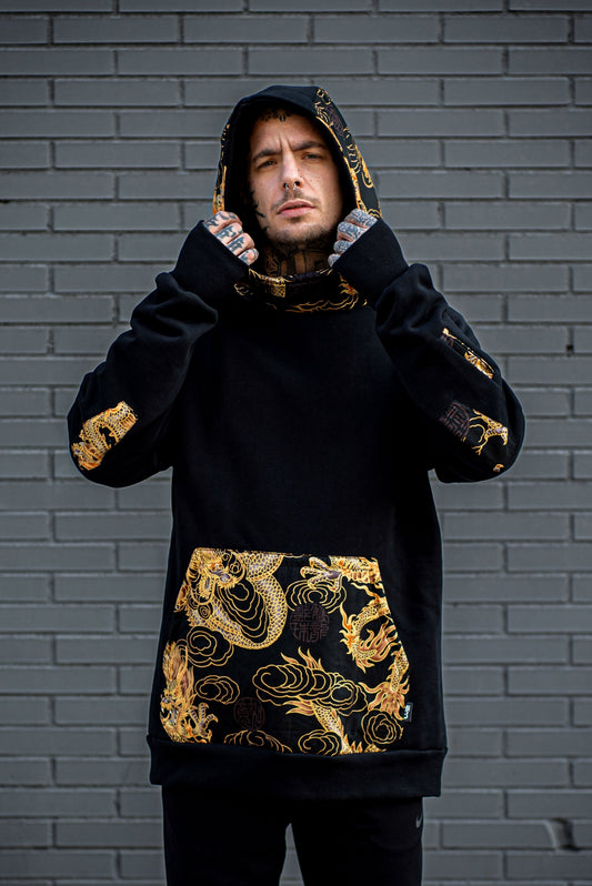 Sudadera Dragon Gold