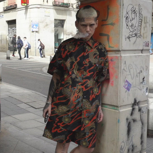 Camisa y Bermuda Red Dragon