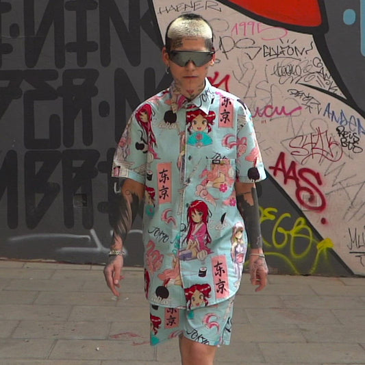 Camisa + Bermuda Tokio Blue