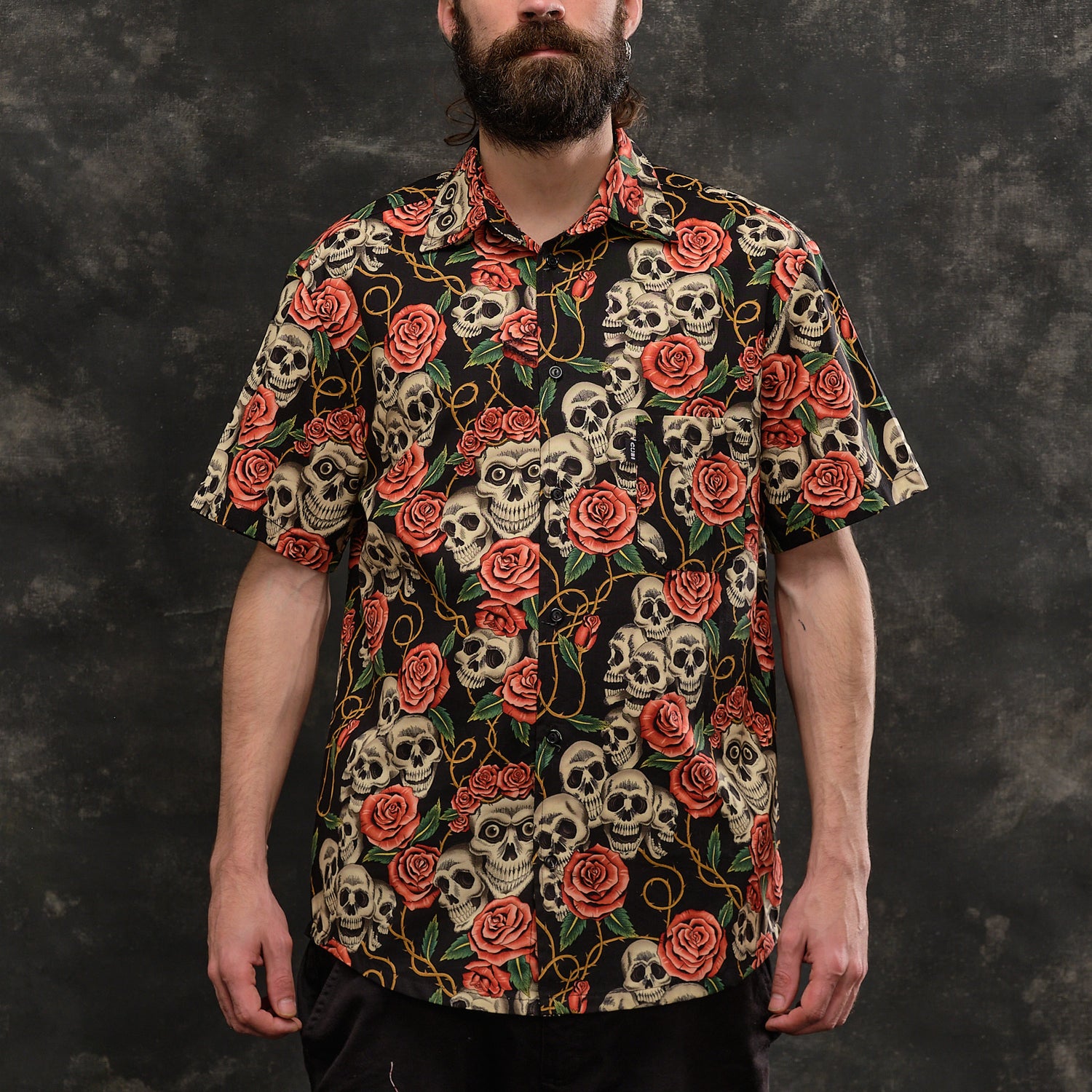 camisa skulls