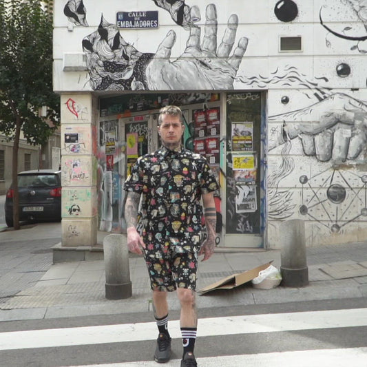 Camisa + Bermuda Tattoo dreams